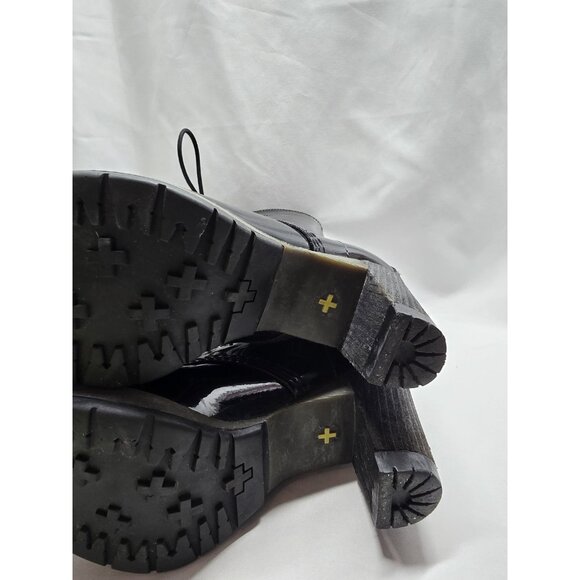 Dr. Martens Women's Dee Limited Edition Diva Collection 14-Eye Black US 7 L UK 5 - Picture 6 of 16